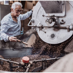 Café décaféiné sans solvant